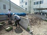 腐葉土作り